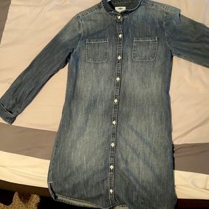 Denim dress for girls